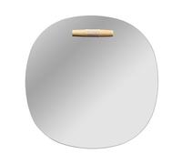 FDB Møbler Miroir mural I4 Birksø Oak nature lacquered Ø70 cm