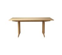 FDB Møbler Table à manger C64 Shaker 90x180 cm Oak nature lacquered-oak veneer