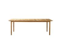 FDB Møbler Table de jardin M2 Sammen Teak-nature oiled