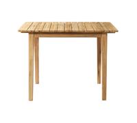 FDB Møbler Table de jardin teck massif M3 Sammen nature lxHxP 104,5x75,5x90cm