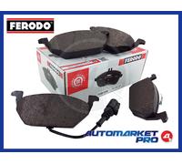 Ferodo Plaquettes de freins Avant FDB1398 – contact d'usure inclus – Compatible VW Golf IV/V/VI