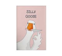 FDBEKPJY Impression sur toile Silly Goose Art - 40 x 60 cm