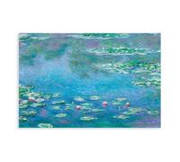 FDBEKPJY Poster sur toile Nymphéas par Claude Monet 1906, 40 x 60 cm