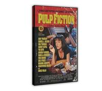 FDBEKPJY Pulp Fiction 1994 Poster classique sur toile pour décoration de chambre à coucher 50 x 75 cm