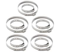 FDCGAS Pince Collier cardan - 10 Pcs Collier Soufflet Cardan en Acier Inoxydable Pince De Joint d'arbre à Cardan Collier De Serrage 5 Petites et 5 Grandes Pinces réglables Kit de Joint d'arbre
