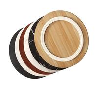 FDCQwyntyrz Plateau Tournant Rond À 360°, Pièce Maîtresse De Table De Comptoir, Plateau Tournant Lazy Susan, for Plateaux À Fromages, Garde-Manger, Réfrigérateur, Comptoir(White,70cm(28in))