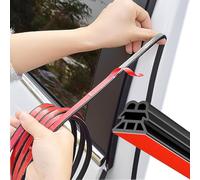 FDCYQW Joint Porte Voiture pour Alfa Romeo Giulia 2016-2023, Joint Etancheite Voiture Autocollant pour Isolation Phonique,Resistente Joint de Porte D'entrée Caoutchouc,16M