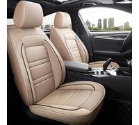 FDCYQW Voiture Ensembles Housses Siège pour VW ID. Buzz ID, Auto Confortables Respirant Cuir Avant Arrière Coussins Couvre Accessoires,Beige