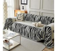 FDDYA Housse De Canapé, Jeté De Canapé Grande Taille, Multifonctionnel Jete De Canape(Black,180X380CM/71X149IN)