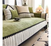 FDDYA Housses De Canapé,Nouvelles Housses De Coussin De Canapé, Housse De Canapé d'angle(Green,110X180cm(43X71IN))