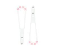 FDEETY 2 Pièces Loquet de Porte pour Chat en Forme de Patte de Chat Réglable Sangle pour Animal de Porte et Serrure Porte Bébé Loquet Laisser Entrer Les Chats Empêcher Le Chien d'Entrer