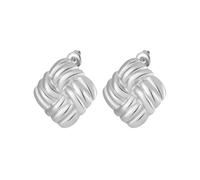 Fdeety Boucles D'Oreilles En Argent Sterling Tressé Pour Femme Ensemble De Bijoux Élégant Et Intemporel Accessoire Chic Pour Toutes Occasions