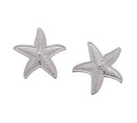 FDEETY Boucles d'oreilles femme étoile de mer dorées Bijoux élégants en Alliages pour femmes Cadeau anniversaire idéal
