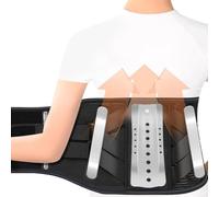 FDEETY Ceinture Lombaire Correcteur de Posture Ceinture Lombaire de Soutien Réglable pour le Soutien Lombaire et le Soulagement de la Douleur pour Homme et Femme(L)