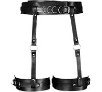 FDEETY Chaîne Corporelle Ajustable Harnais Cage Buste Accessoire Décoration Bijoux Corps Réglable Boucle Métallique