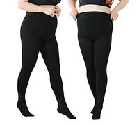 FDEETY Collant Polaire Femme Grande Taille CollantsThermiques Pantalon Taille Haute Collants Thermiques Chaud d'hiver Collant de Contention Slim Tights (1 pièce)