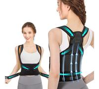 FDEETY Correcteur Posture Dorsale Ajustable Respirant Orthèse Redresse Dos Support Lombaire Ceinture Maintien Épaules Colonne Vertébrale Soulagement Douleur