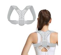 FDEETY Correcteur Posture Dorsale Ergonomique Réglable Soutien Colonne Vertébrale Clavicule Redresse Dos Épaules Unisexe Ajustable Maintien Lombaire Confortable
