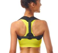 FDEETY Correcteur Posture Dorsale Réglable Orthopédique Clavicule Support Épaule Maintien Colonne Vertébrale Taille Universelle