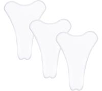 FDEETY Coussin de Protection pour Parties Intimes Protecteur de Parties Intimes Adhésif Invisible Protecteur Coussinets Partie Privée en Silicone pour Femmes Réutilisables (Transparent)