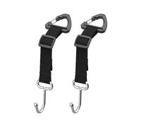 FDEETY Crochets de Siège de Voiture 2 Pièces Crochets Appuie Tete Voiture Longueur RéGlable Multifonctionnel Accesoire Voiture Intérieur pour Sacs à Main Suspendre Vêtements