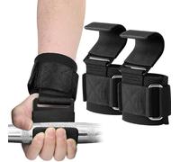 FDEETY Crochets Poignets Musculation Supports Haltérophilie Protection Poignets Entrainement Gym Fitness Crossfit