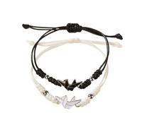 FDEETY Origami Grue Cordon Réglable Bijoux Artisanaux Accessoire Poignet Charme Symbole Portebonheur Garçons Filles