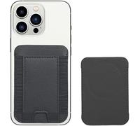 FDEETY Portecartes Adhésif Smartphone Cuir Élastique Amovible Portefeuille Mince Rangement Carte Bancaire Compatible Iphone