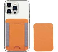 FDEETY Portecartes Adhésif Smartphone Cuir Élastique Amovible Portefeuille Mince Rangement Carte Bancaire Compatible Iphone