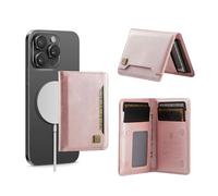 FDEETY Portefeuille Magnétique Détachable Smartphone Compact Rangement Cartes Multifonctionnel Élégant Organisateur Portable
