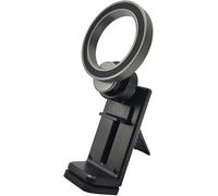 FDEETY Support Téléphone Magnétique Circulaire Ajustable Rotatif Multiposition Pliable Portable Universel