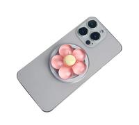 FDEETY Support Telephone Magnétique Mignonne Fleur Multifonction Rétractable Poignée pour Téléphone Portable Solide et Durable Ne Tombe Pas Facilement