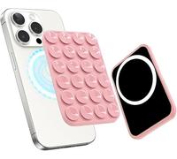 FDEETY Support Téléphone Magnétique Silicone Ventouse Multifonctionnel Adhésif Puissant Fixation Tableau Bord Auto