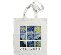 FDEETY Tote Bag Vintage Oil Painting Sac Toile Sacs de Courses et Cabas Reutilisable Lavables Grand Pliable Tote Bag