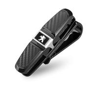 fdeqyth Porte Lunettes pour Voiture, pour Peugeot 3008 Boîte de Rangement pour Lunettes Étui à Lunettes De Soleil Voiture Accessoires,Black/A