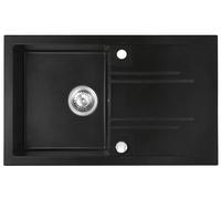 FDesign Carioca évier en granit 78x48 cm gris/graphite/onyx FD9-13-4878-22