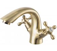 FDesign Lacrima mitigeur de lavabo sur pied laiton/brun antique FD1-LRA-2-66