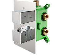 FDesign Stabilla mitigeur de douche encastrée oui chrome FD1-TS08-7PBOX-11