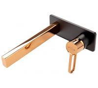 FDesign Zaffiro mitigeur de lavabo encastrée noir FD1-ZFR-3PA-25