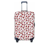 Fdfekgvplp Housse de protection élastique lavable pour valises Motif coccinelle, noir, Small