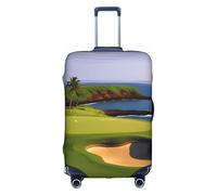 Fdfekgvplp Housse de protection élastique pour valises de 45,7 à 81,3 cm, blanc, X-Large