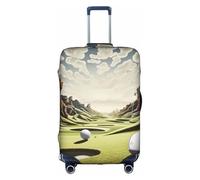 Fdfekgvplp Housse de protection élastique pour valises de golf de 45,7 à 81,3 cm, Blanc, Large