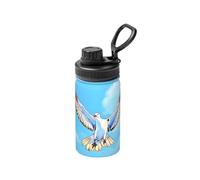 FDGBNM Bouteille isotherme Seagulls in Flight de 355 ml. Double paroi, anti-fuite, anti-transpiration, en plein air et en voyage.