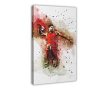 FDGDW Poster sur toile Steven Gerrard pour décoration de chambre à coucher 30 x 45 cm