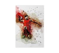 FDGDW Steven Gerrard Poster sur toile pour décoration de chambre à coucher 50 x 75 cm