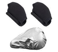FDGGT 2 Housses Anti-Poussière pour Tige De Selle Et 1 Housse De Pluie pour Coussin De Siège, Accessoires Faits Maison, Housse Anti-Poussière pour Coussin De Siège.
