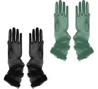FDGGT 2 Paires De S Longs En Dentelle, S En Maille Transparente, S Habillés, S Élés Pour Femmes, Accessoires Vestimentaires