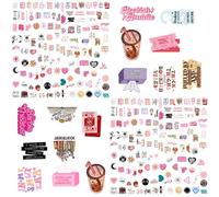 FDGGT 240 Autocollants, Autocollants De Dessin Animé Créatifs, Autocollants De Décoration De Livre Et De Sac De Bricolage, Décoration D'Autocollant Intéressante, Autocollants De Scrapbooking