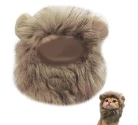 FDGGT Bandeau en Forme De Lion 1 Pièce, Bandeau Créatif Et Mignon pour Animaux De Compagnie, Accessoires De Bandage pour Animaux De Compagnie, Accessoires De Vêtements pour Animaux De Compagnie