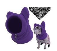 FDGGT Cagoule Chaude pour Chien 1 Pièce, Écharpe Triangulaire 1 Pièce, Chapeau De Protection des Oreilles pour Animaux De Compagnie, Chapeau Réglable, Vêtements pour Animaux De Compagnie